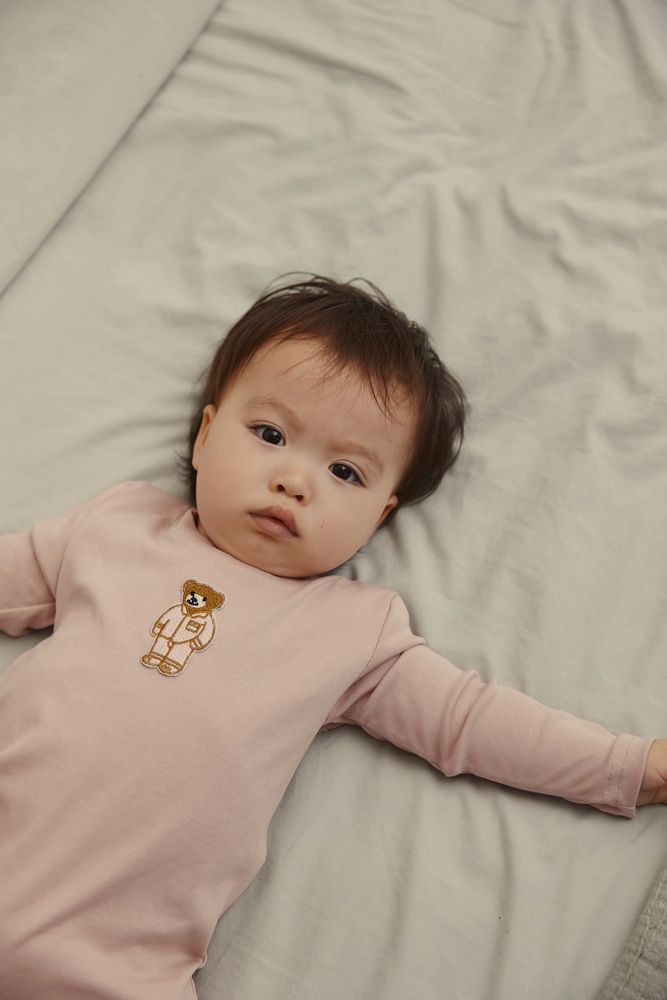 Teddy Loungewear Collection – Boy Blue Romper