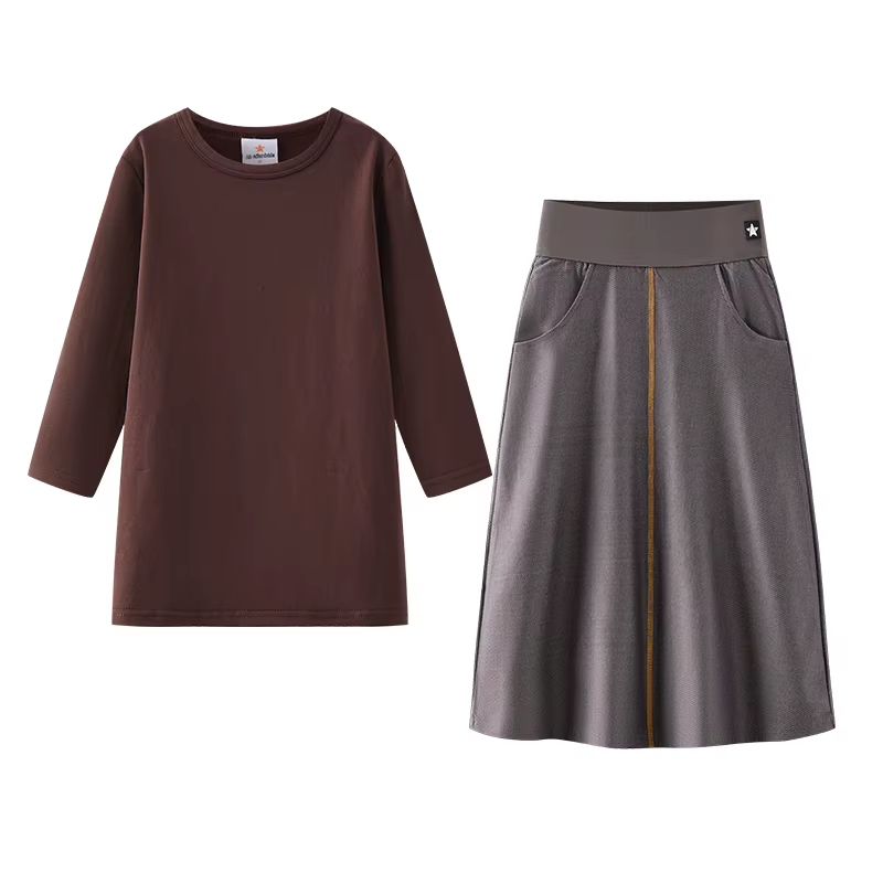 Chestnut Crew – Skirt Set