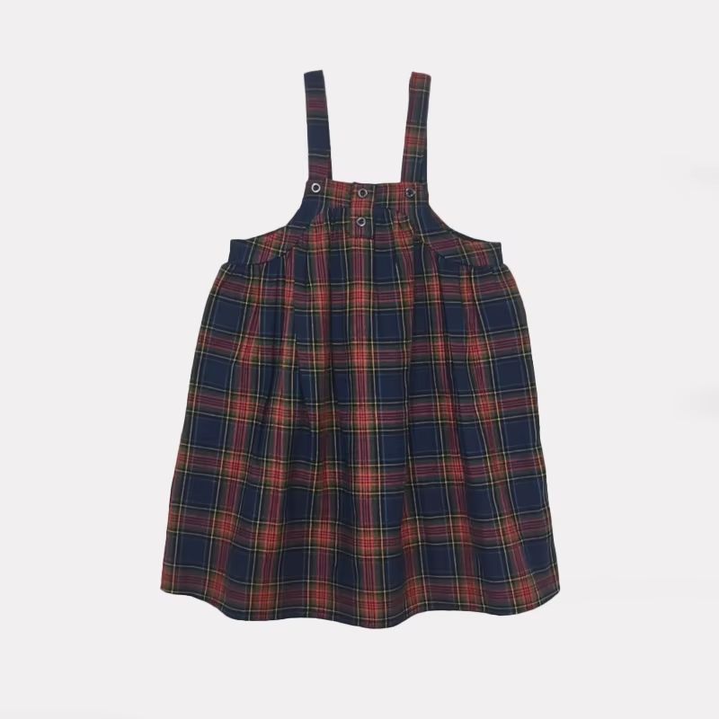 Prep Plaid Girls Jumper Dress – Ali & Co Prep Plaid AW26