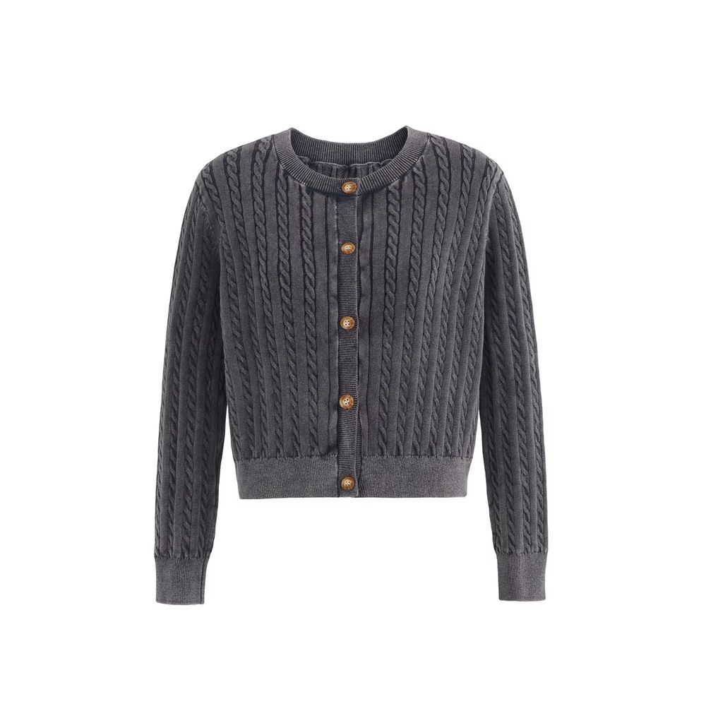 Gray Navy Cardigan – Ali Picks AW26