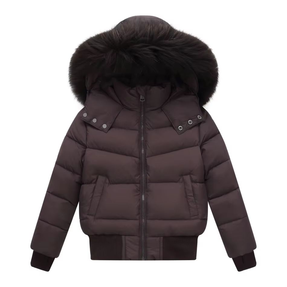 Chocolate Winter Down Coat – Ali Picks AW26