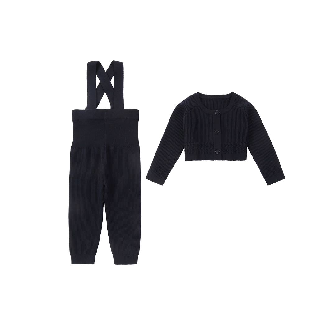 British Knit Coordinate Collection – Navy Knit Set