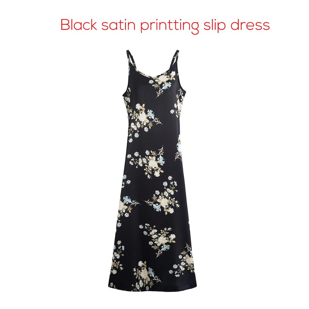 Black Satin Dress β Ali Picks AW26