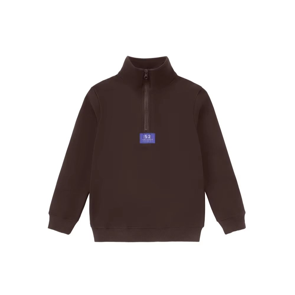 Chocolate Brown Corduroy β Zipper Shirt β Ali Picks AW26
