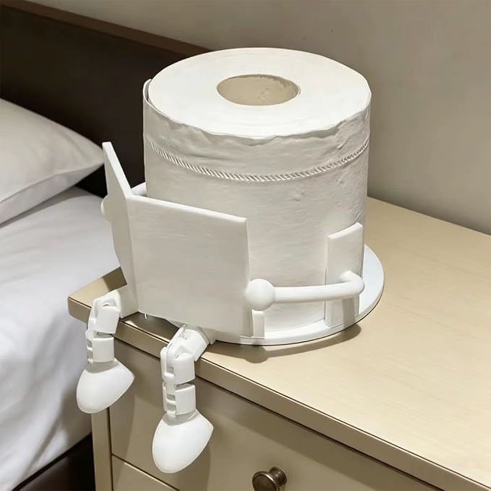Novelty Reading Toilet Roll Holder