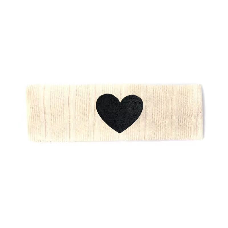 Chenille Heart Patch Headband