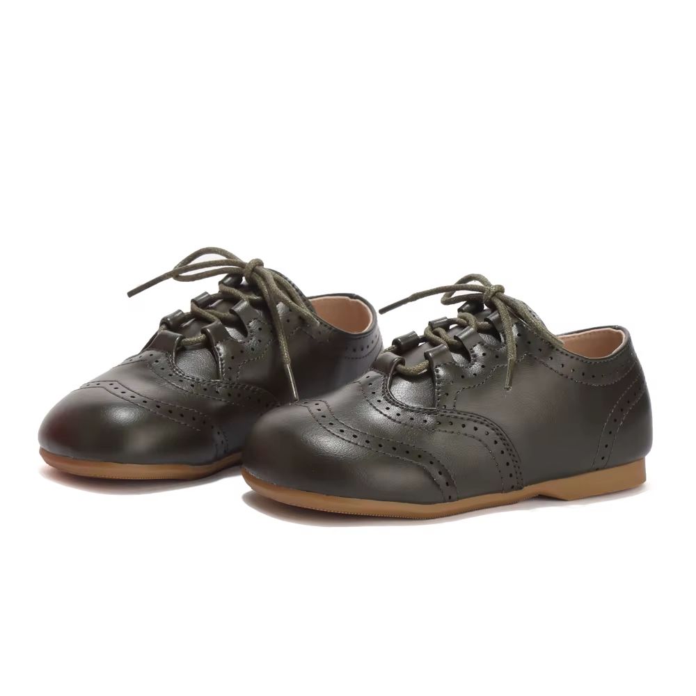 Green Leather Shoes – Style 1 – Ali Plus AW26