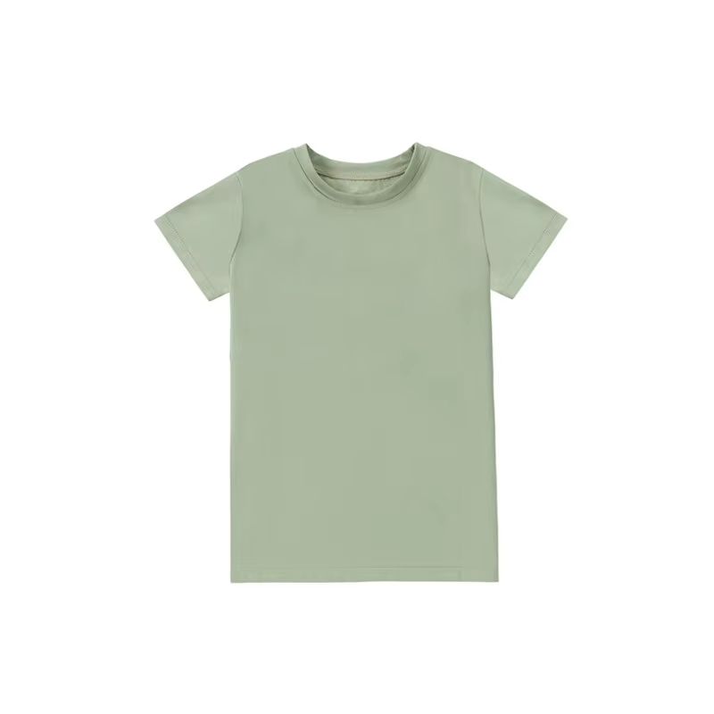 Washed Green Denim Fringe Collection – Short Sleeve