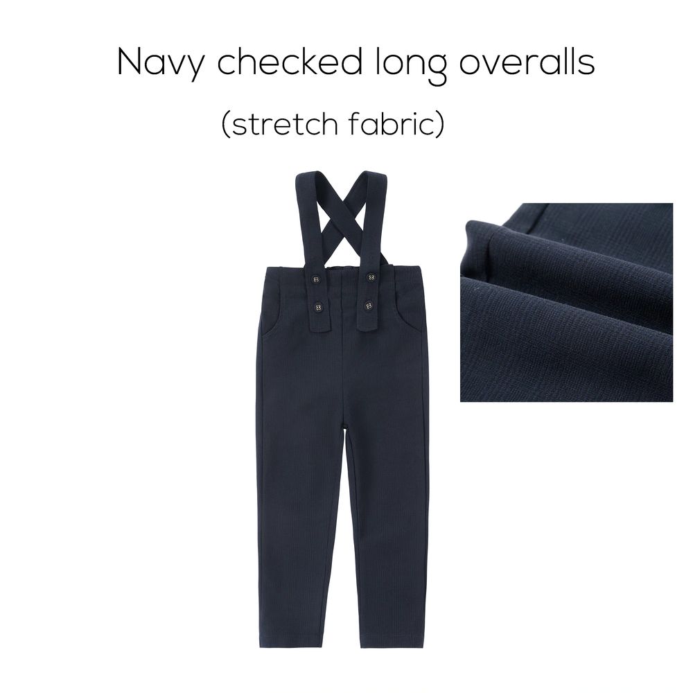 Sapphire Collection – Checked Long Overall