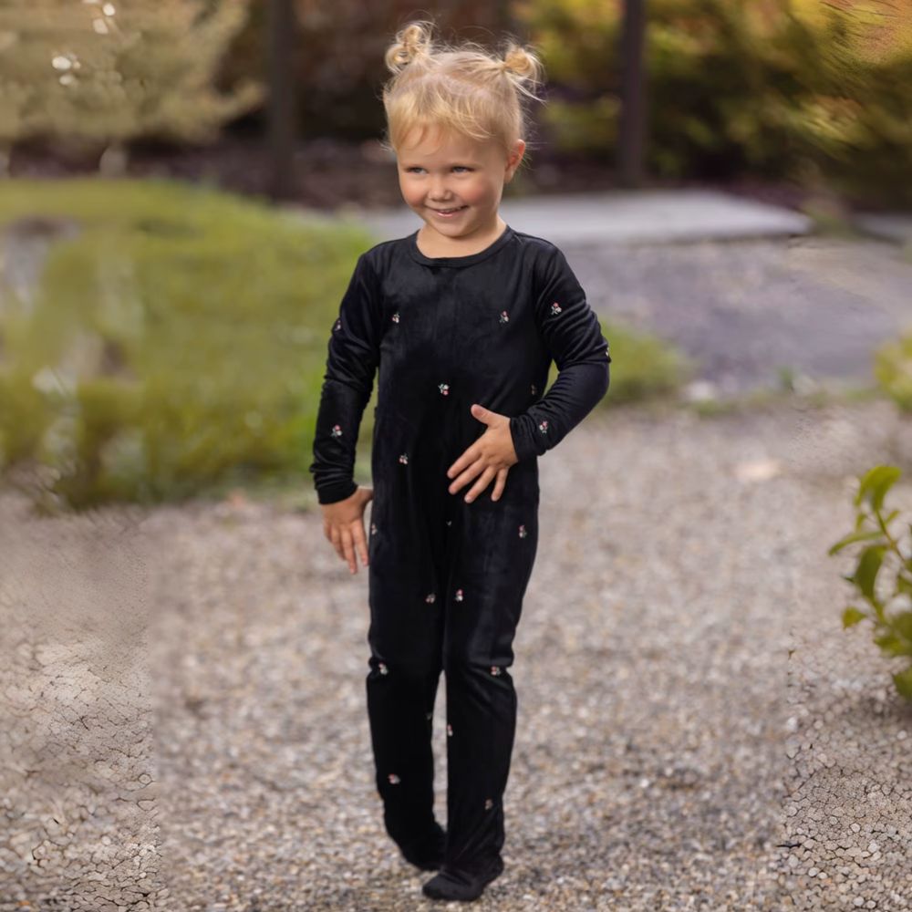 Black Robe Collection – Girl Black Romper