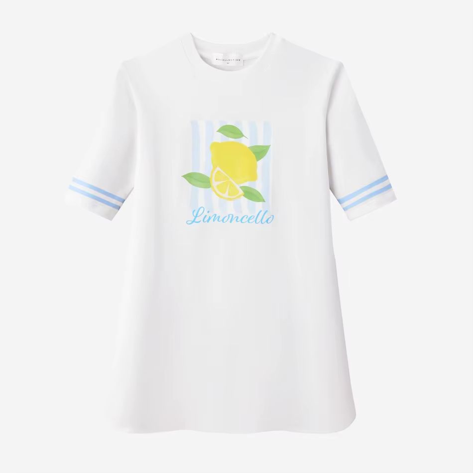 Print Lemon Collection – 3 Quarter Dress