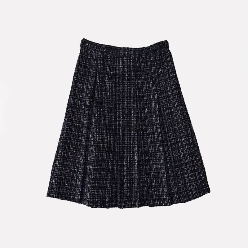 Midnight Tweed tweed girls skirt – Ali Plus AW26