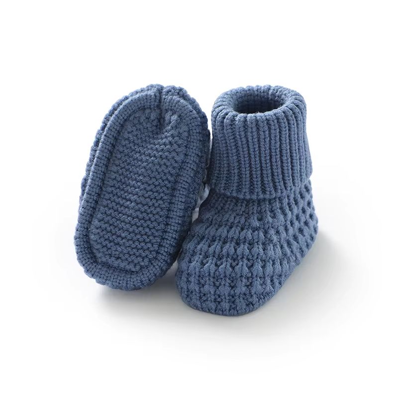 Soft Warm Knit Sock Shoes Newborn Booties Baby Boys Girls Socks