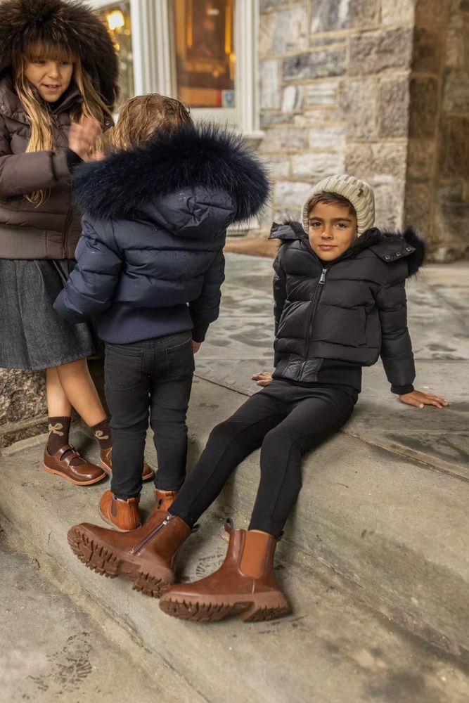 Black Winter Down Coat