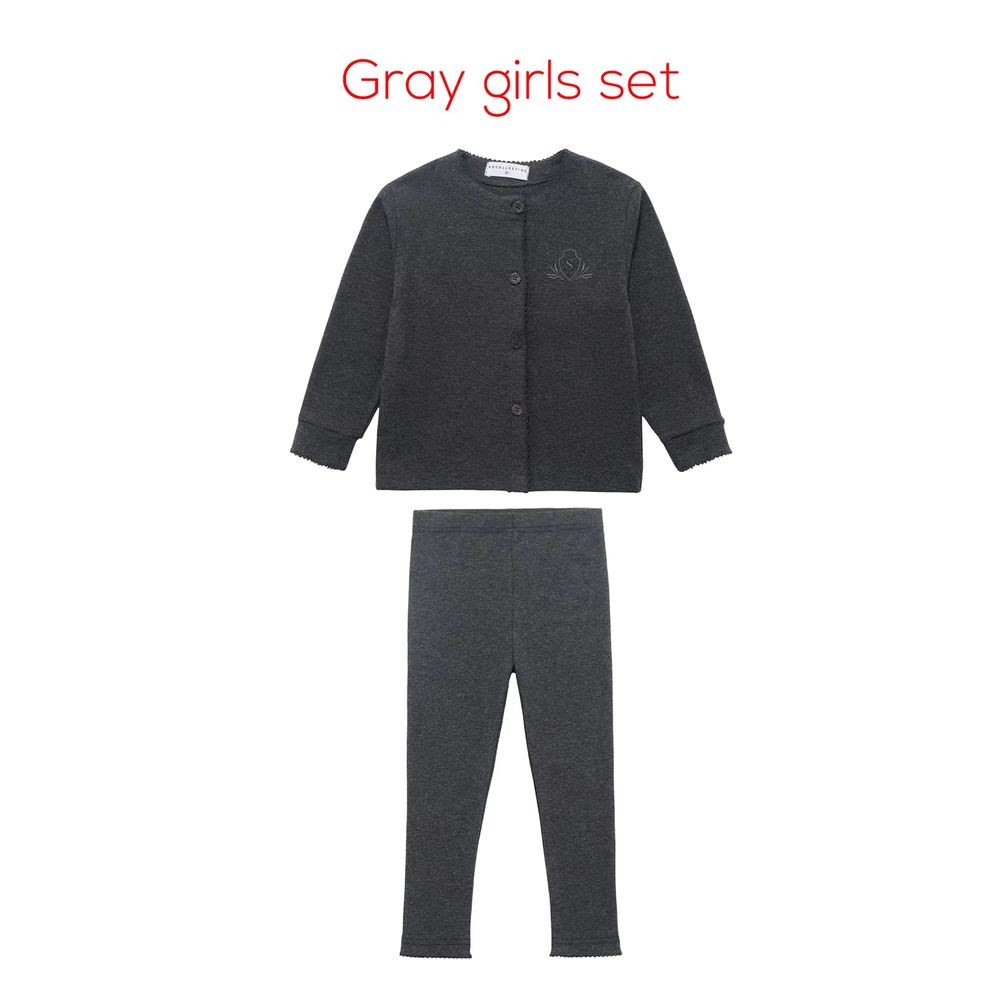 The Maxi Emblem Collection – Gray Girl Set – Ali Specials AW26