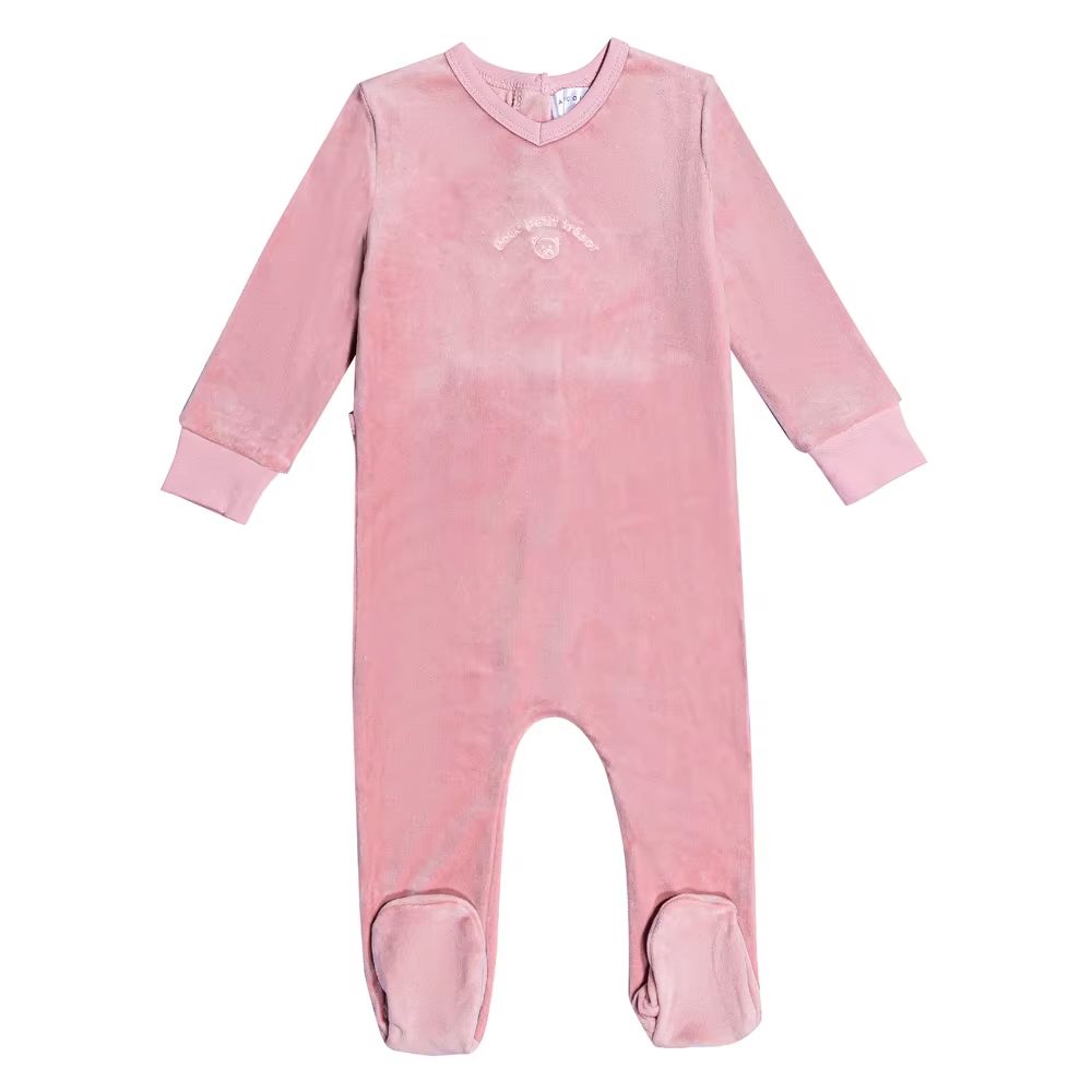 The Velour Loungewear – Pink Dodo Footie