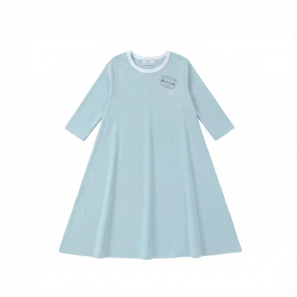 Ringer Stamp Jersey Cotton Collection – 3qtr Sleeve Dress