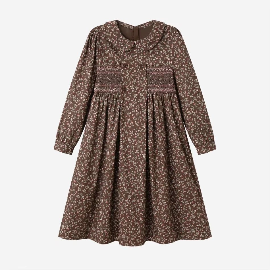 Brown Floral Collection – Floral Dress – Ali Specials AW26