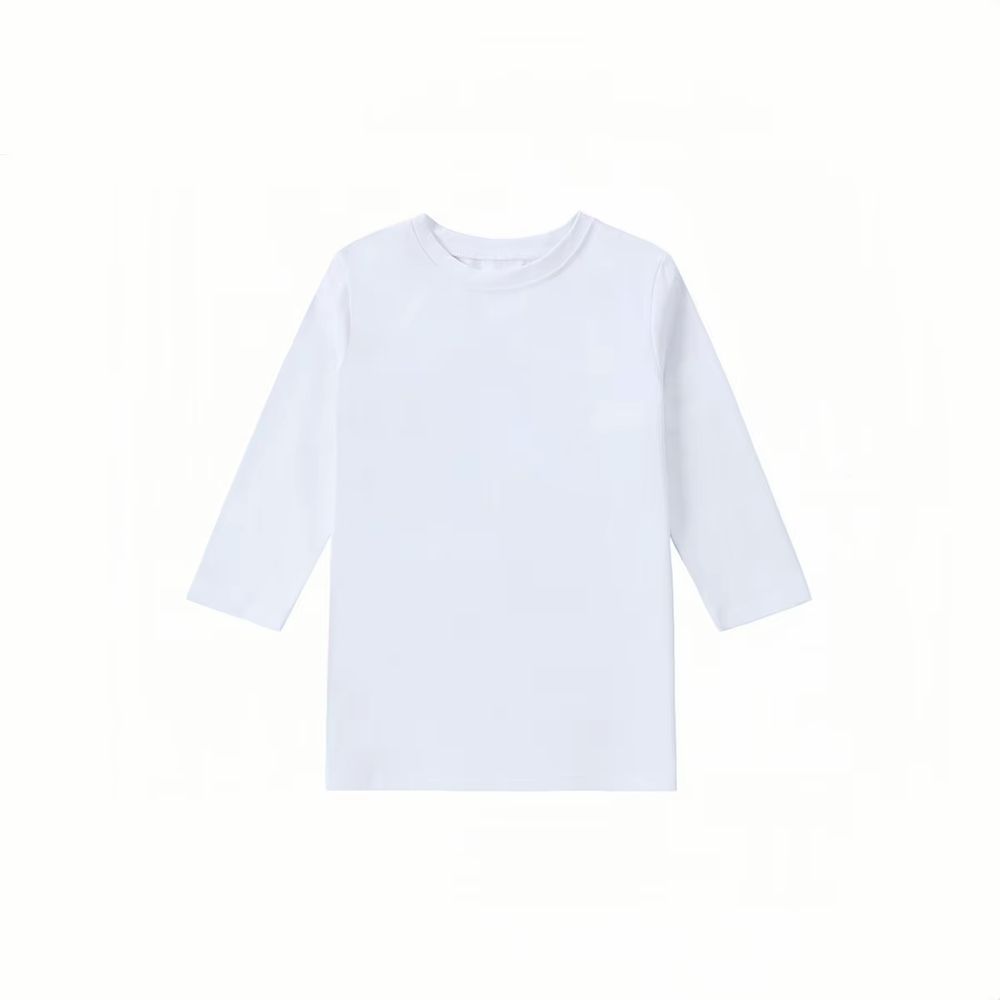 White Denim Collection – 3qtr Sleeve Tee