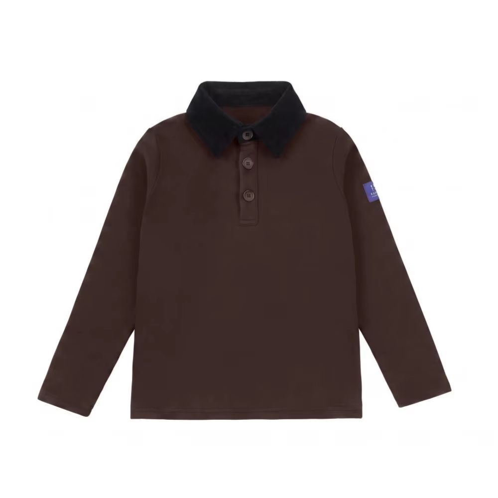 Chocolate Brown Corduroy – Polo Shirt – Ali Picks AW26