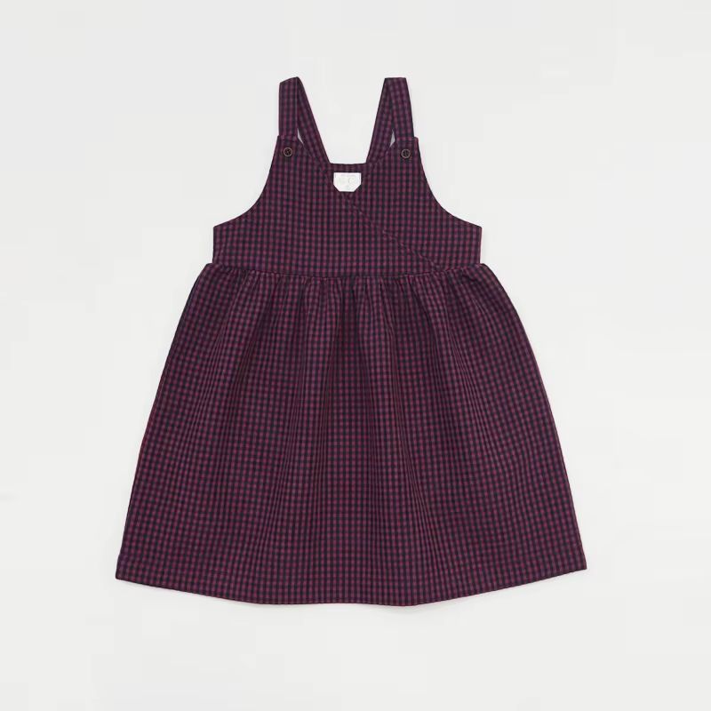 Checked Charm Gingham Jumper Dress – Ali & Co Checked Charm AW26