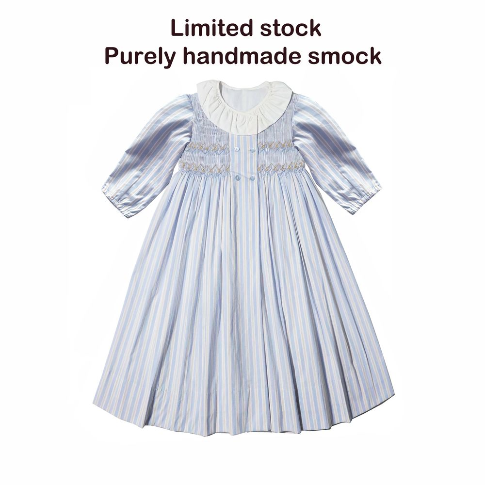 Heirloom Striped Collection – 3quartersleeve Dress