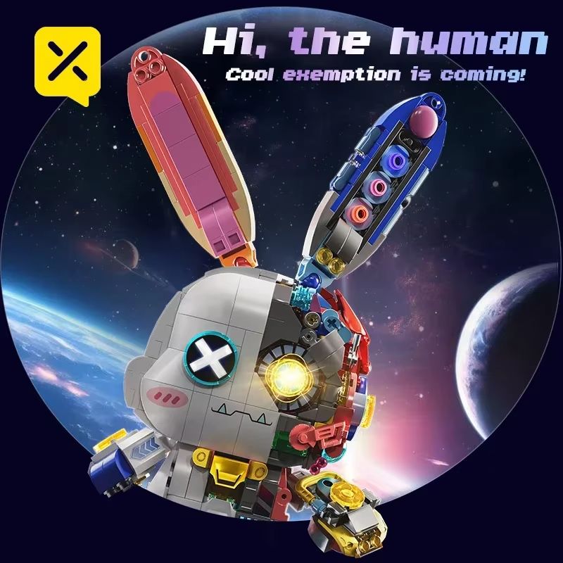 Light Up Robot Rabbit