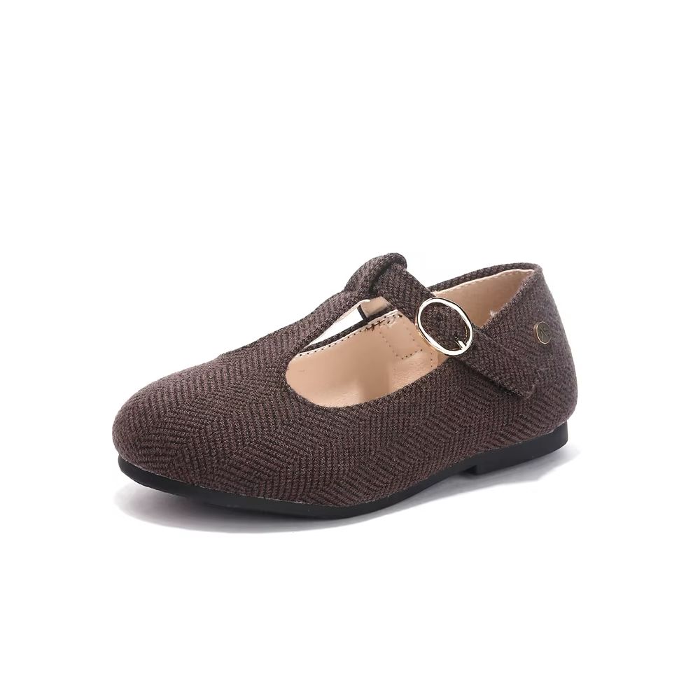 Ali Specials Warm Shoes Collection – Brown T-Bar – Ali Specials AW26