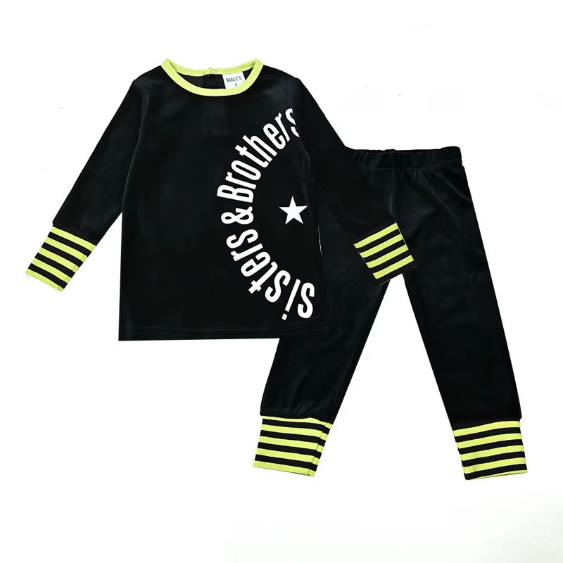 Black Velour Collection – Boy Set – Ali Mali AW26