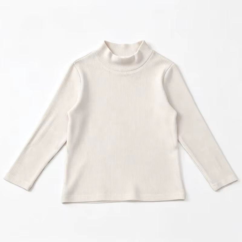 Essentials Collection – Cream Ribbed Shell