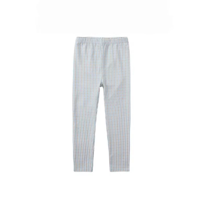 AP gingham plaid pj's – Blue Legging