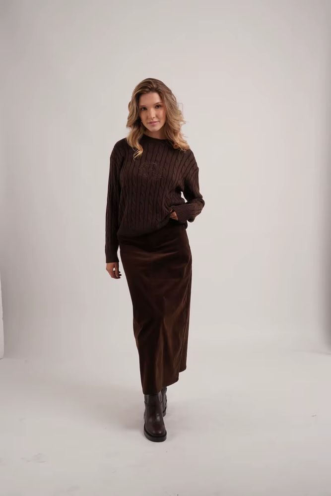 Retro Corduroy Collection – Dark Green Mockneck