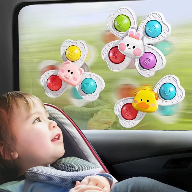 Bath Spinner Suction Toys