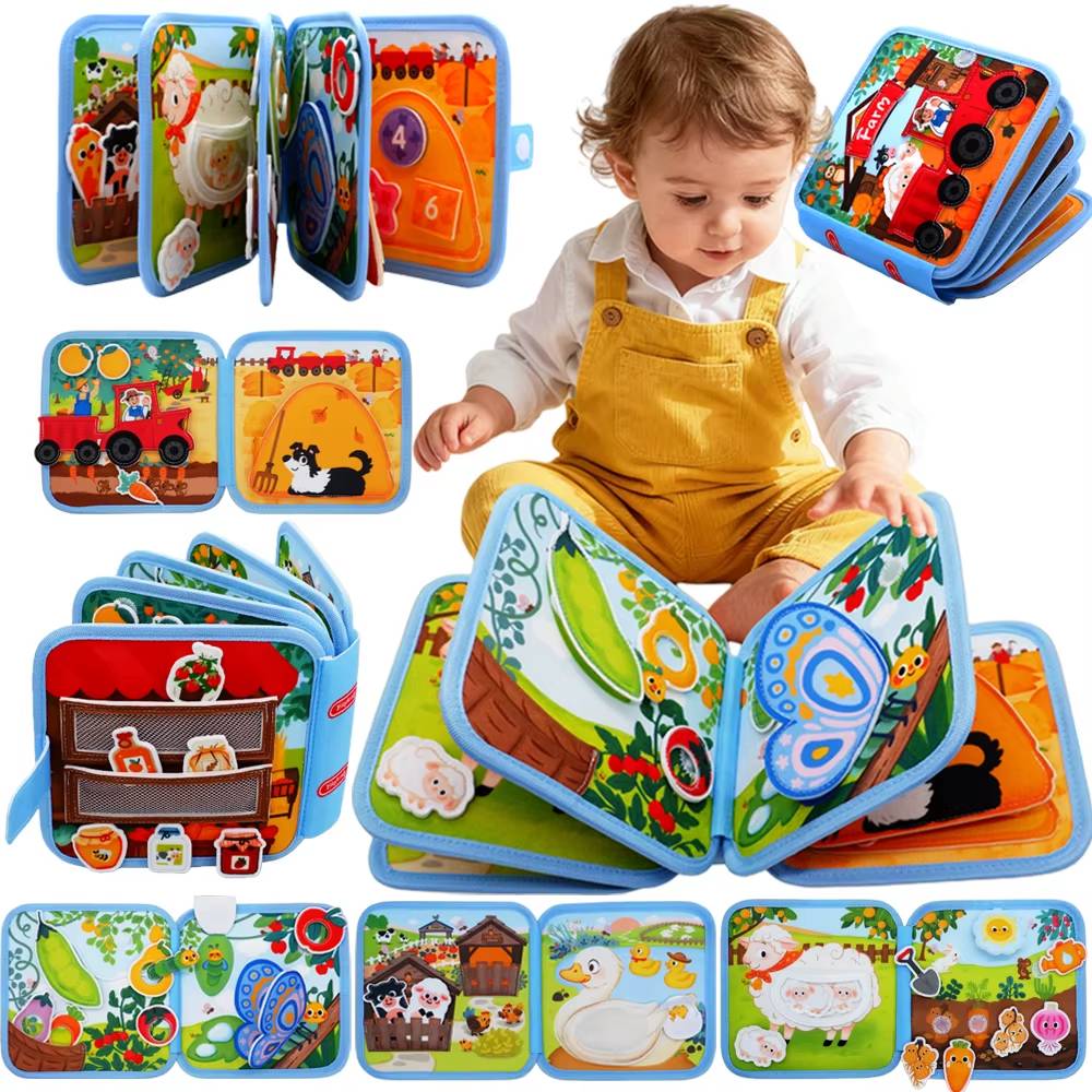 Felt Farm Quiet Book