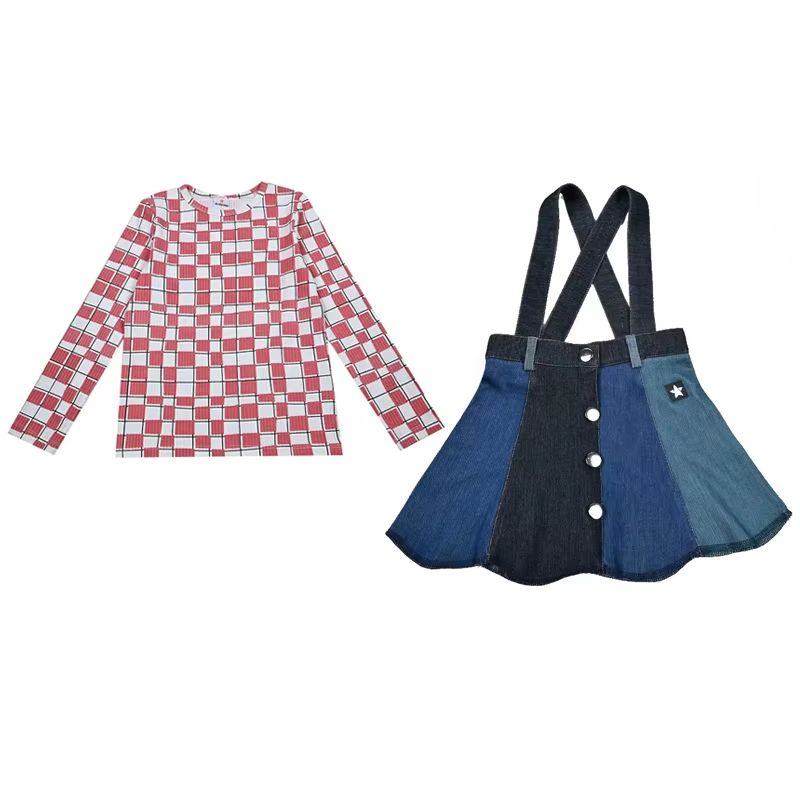 Canvas Grid Collection – Shirt And Dress