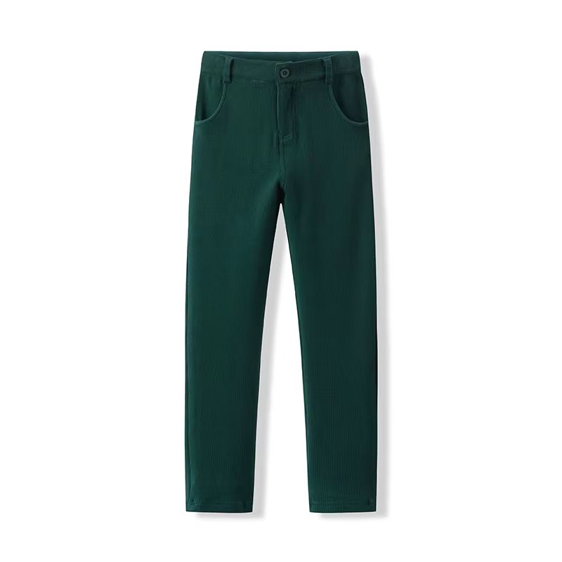 The Shabbos Lounge Suite in Green – Green Zipper Pants