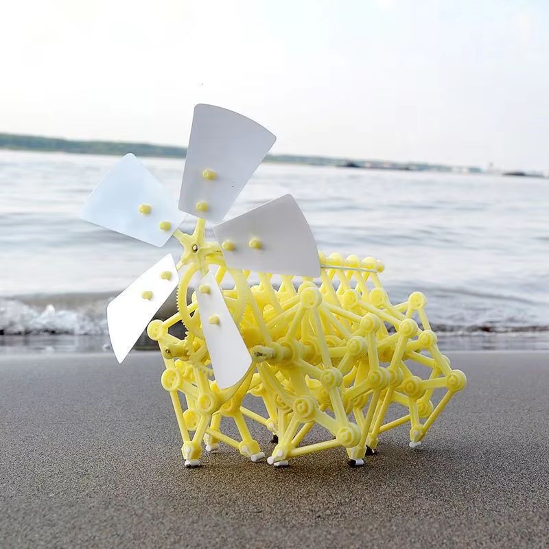 Wind Powered Puzzle Robot