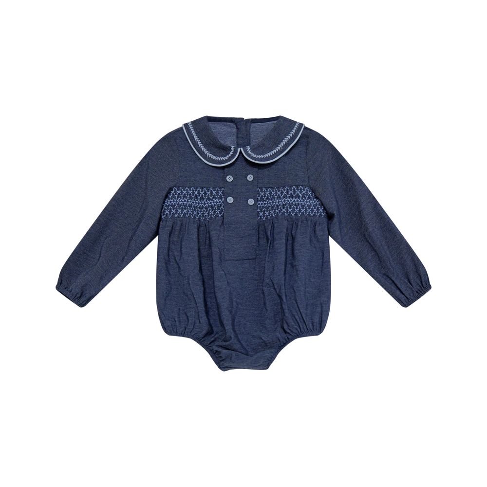 Navy Robe Collection Baby Boy Romper – Ali Plus AW26