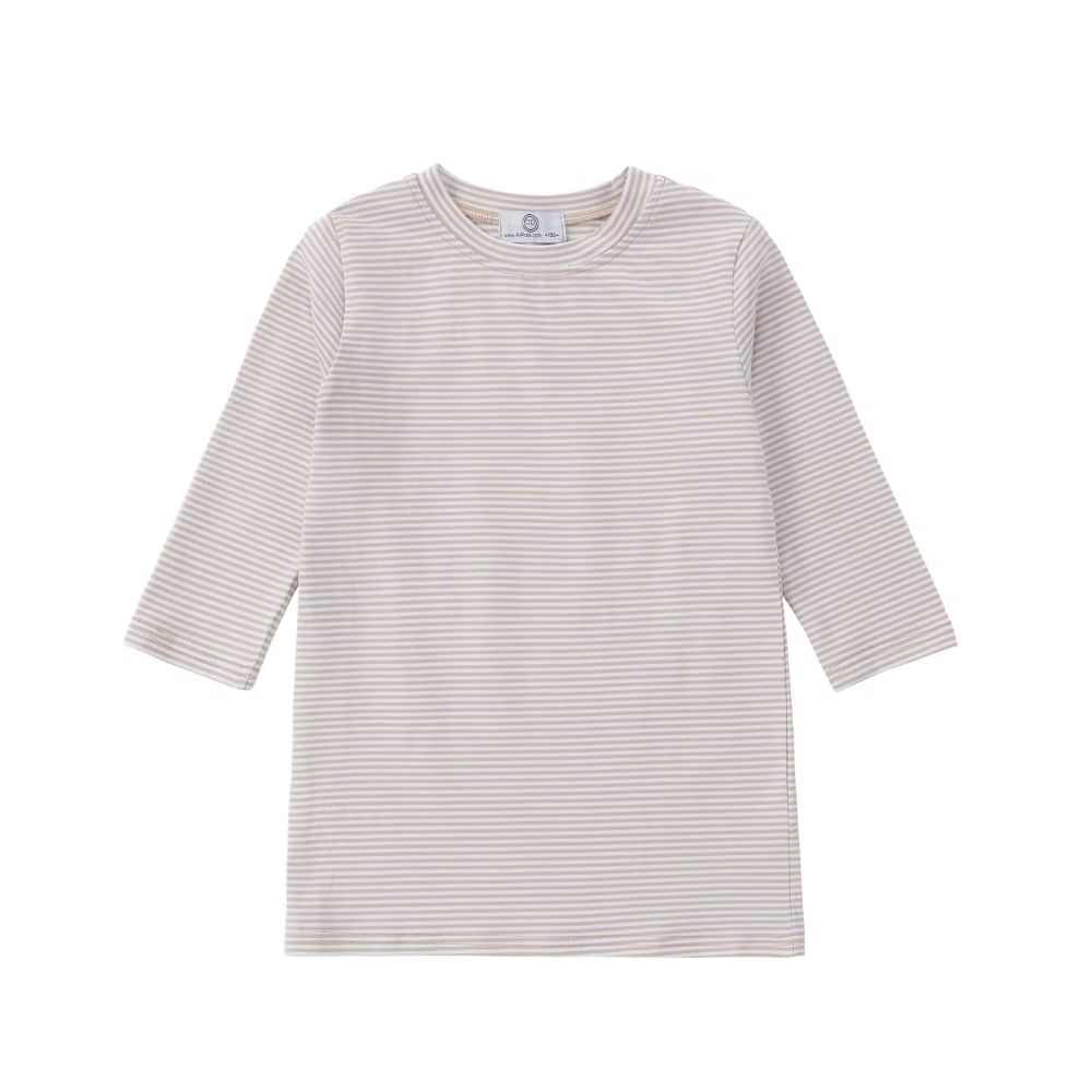 White Denim Collection – 3 Qtr Sleeve Tee