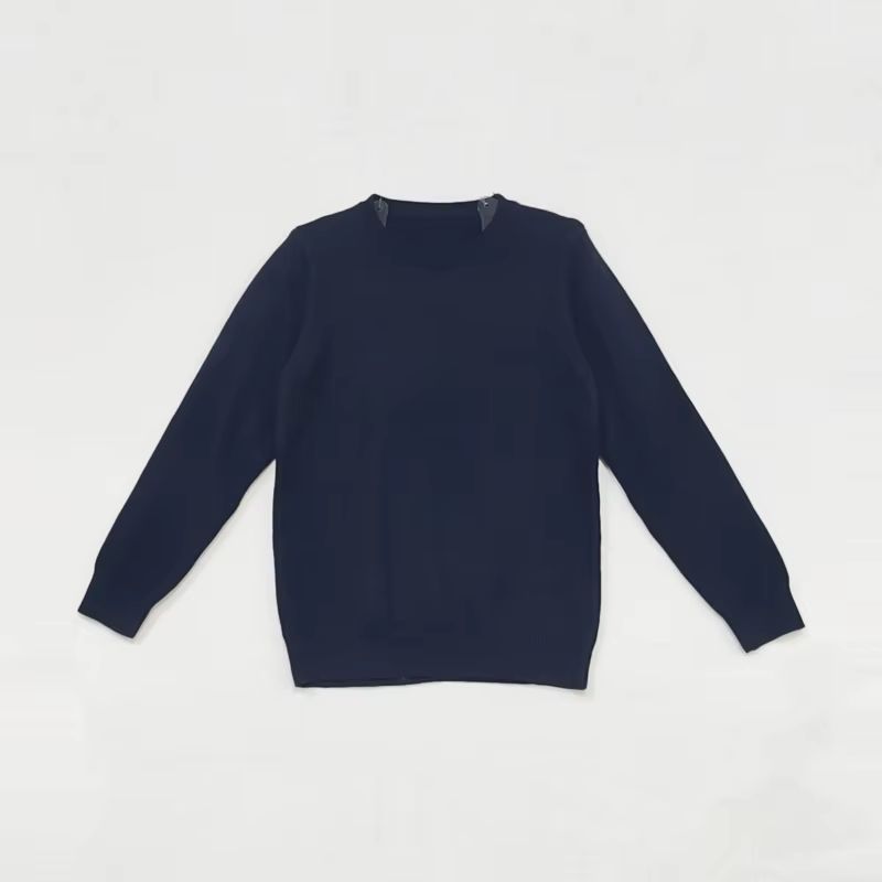 Checked Charm Navy Knit Top – Ali & Co Checked Charm AW26