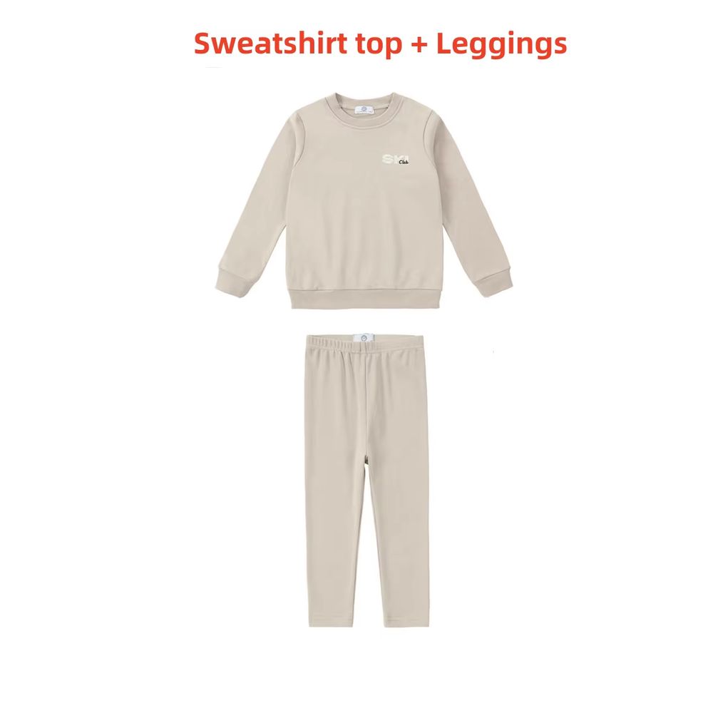 Ski Collection – Ecru Baby Set