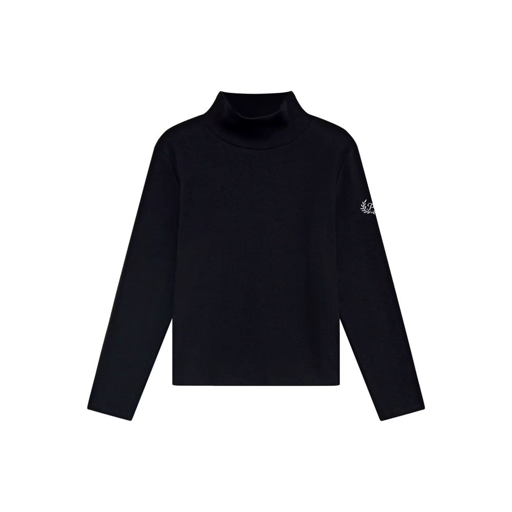 Deep Olive Corduroy Collection Black Top – Ali Plus AW26