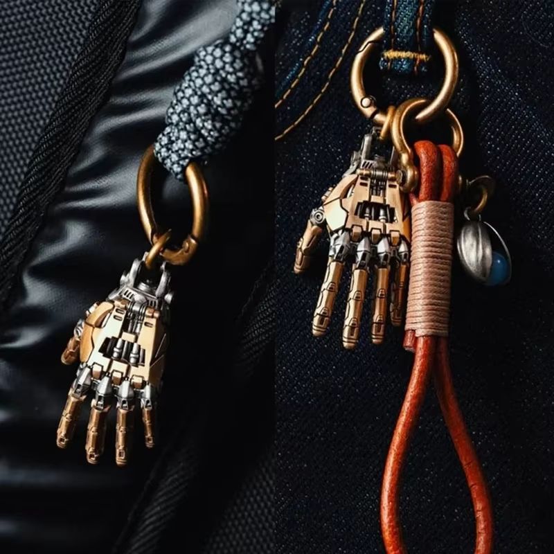 Mini Mechanical Hand Charm
