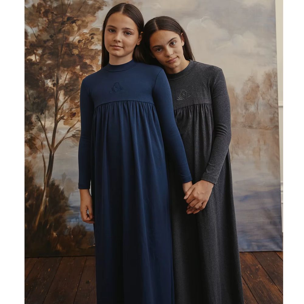 The Maxi Emblem Collection – Navy Girls Robe