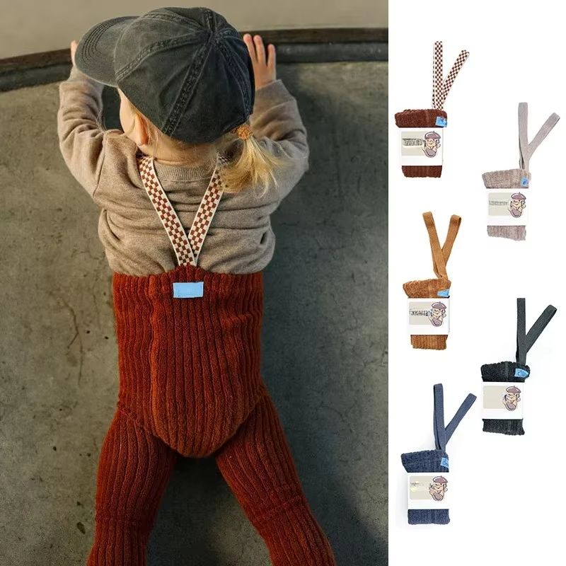Baby Cotton Suspender Overalls