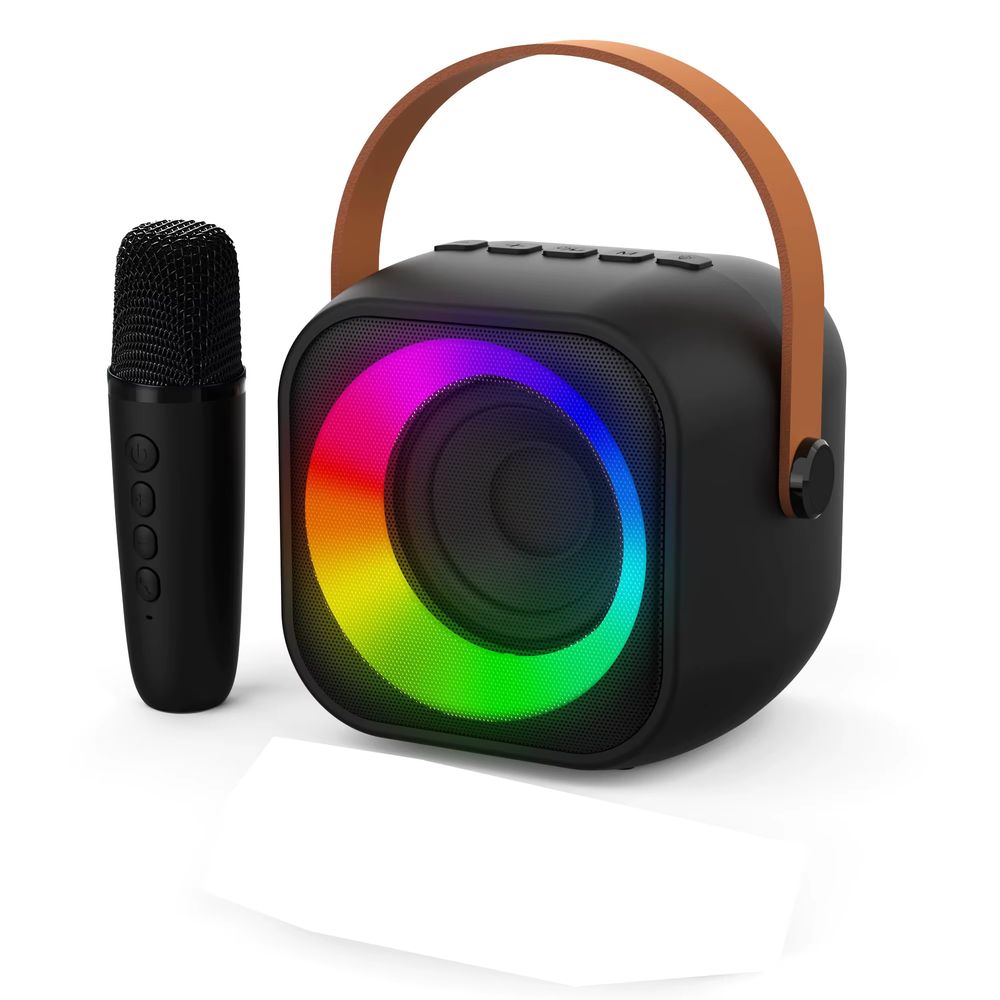Portable Karaoke Machine – Black