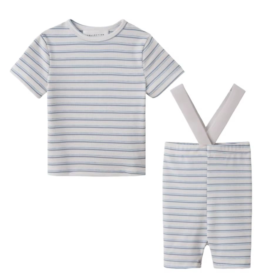 Print Lemon Collection – Blue Stripe Set