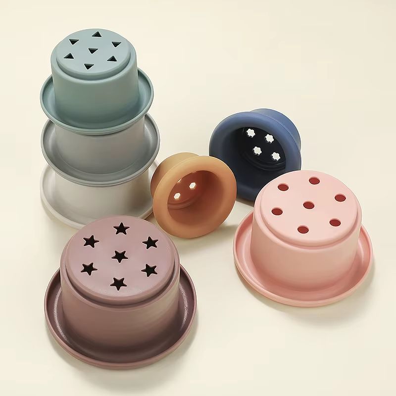 Silicone Stacking Cups