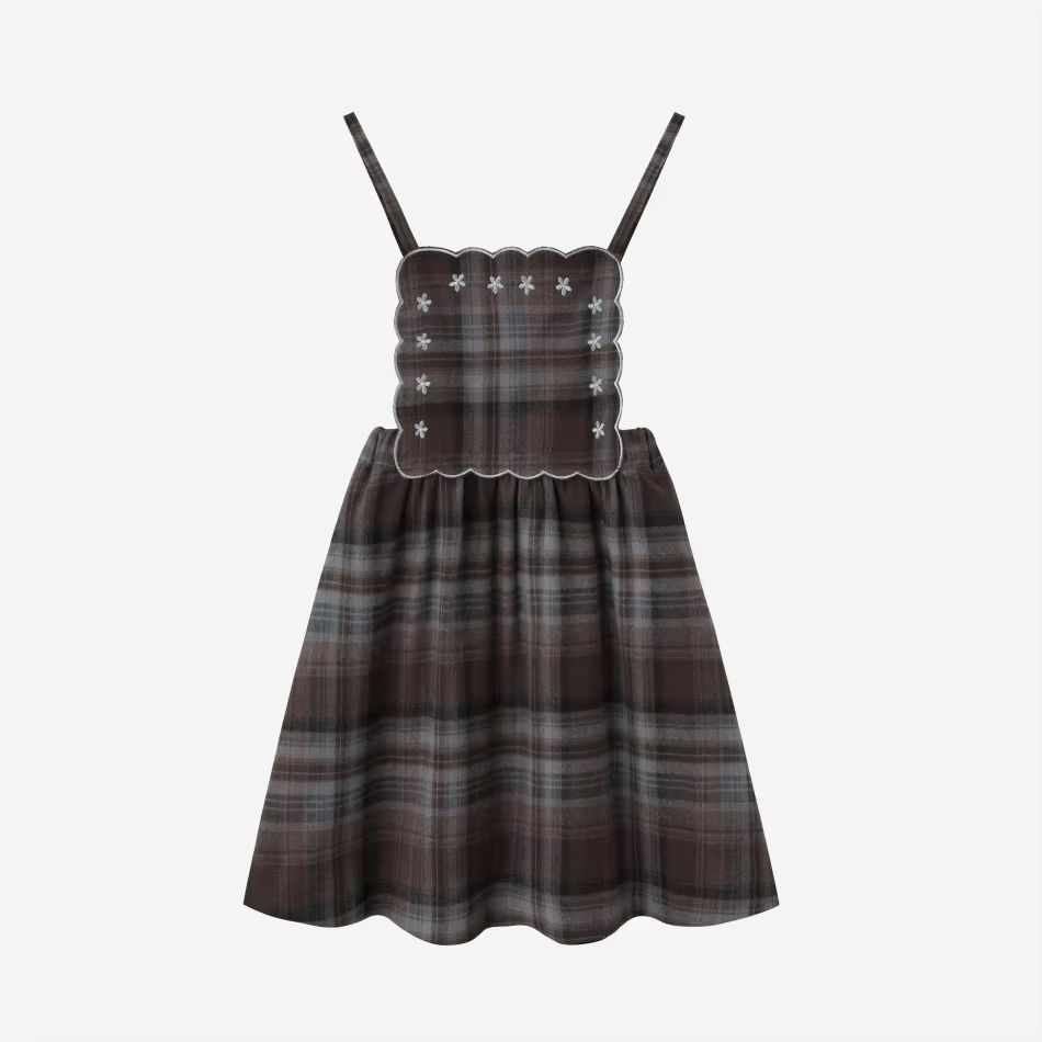 Chestnut Collection – Plaid Suspender – Ali Specials AW26