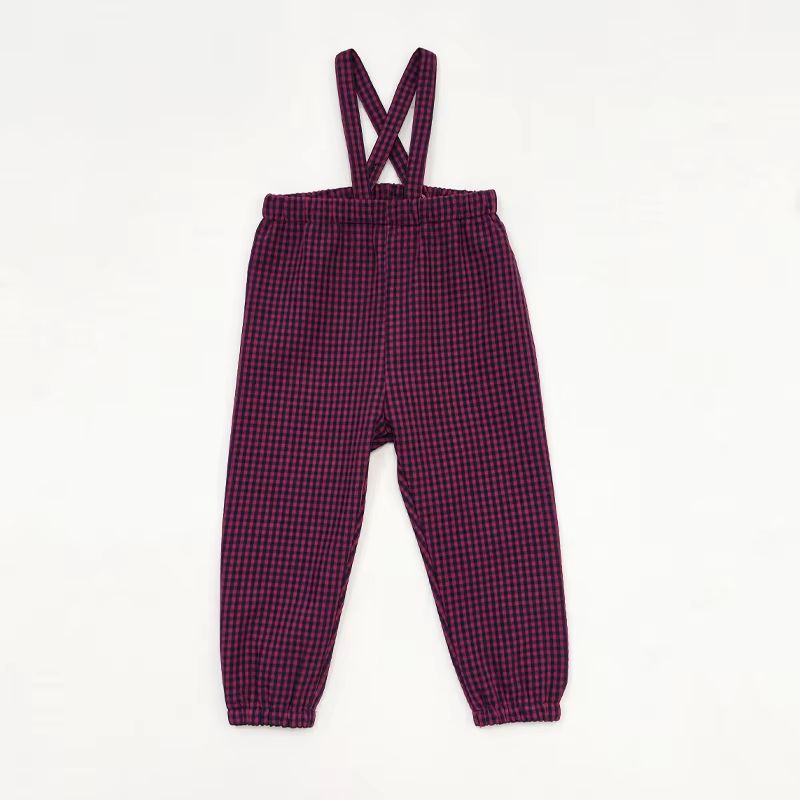 Checked Charm Boys Gingham Romper – Ali & Co Checked Charm AW26